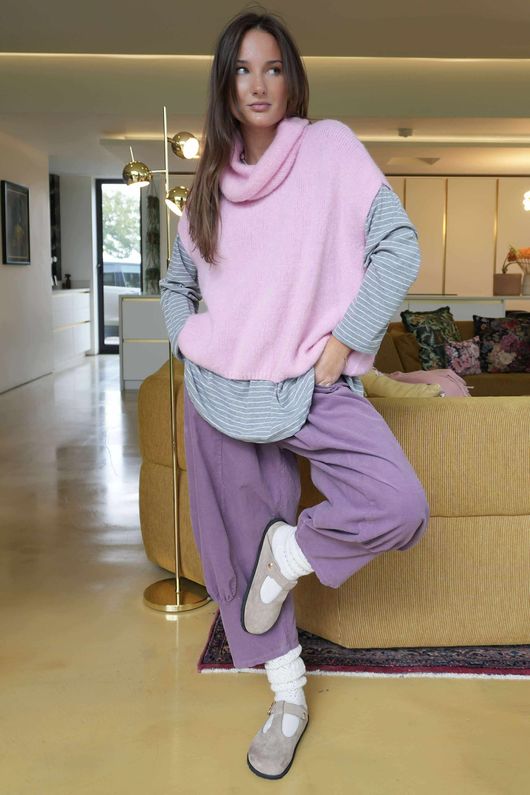 Cooper Needlecord Quirky Cocoon Pant Dewberry  /14 =